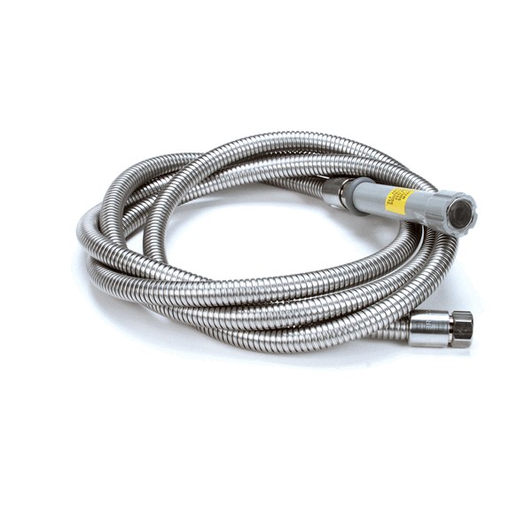 (image for) T&S Brass B-0120-H 120 FLEX STAINLESS STEEL HOSE & GRAY HAN